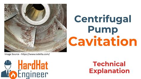 definition of cavitation in centrifugal pump|cavitation in well submersible pump.